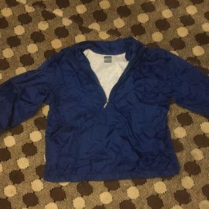 Nike/ Windbreaker/ Navy blue/ size: M but fits S